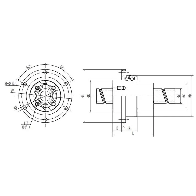 BFSY ROTARY BALL SPLINE